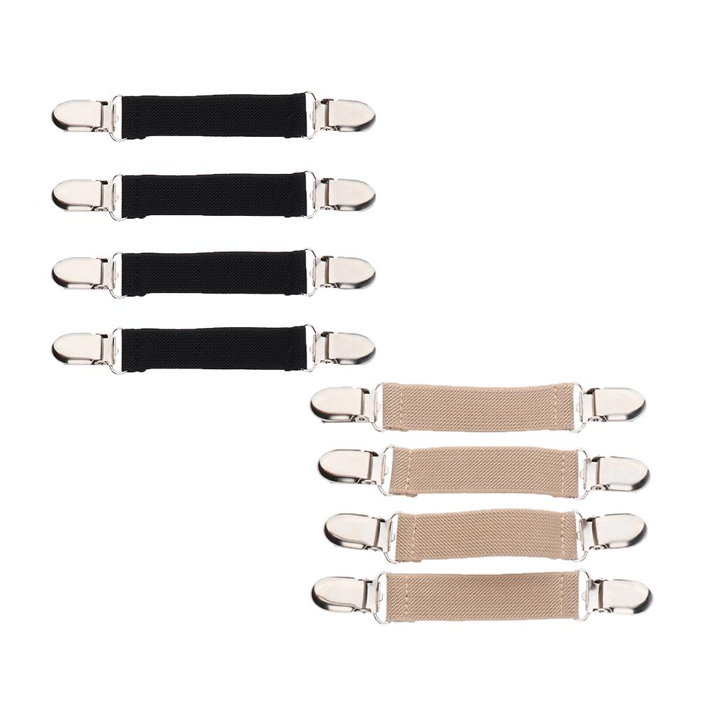 4x Multifunctionele Elastische Handschoen Wanten Clip Trui Sjaal Blouse Sluiting Grip