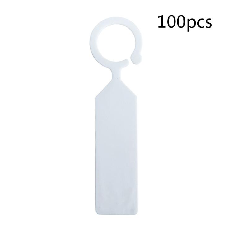 

Waterproof Ring For Nursery Vegetable Flower Plant Labels, Seedlings, Orchids, Garden Floral Markers, Plastic Signboards белый