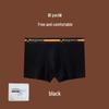 Men's Pure Cotton Comfortable Mid-Waist Boxer Briefs, Breathable & Loose Fit, Youth Plus Size.