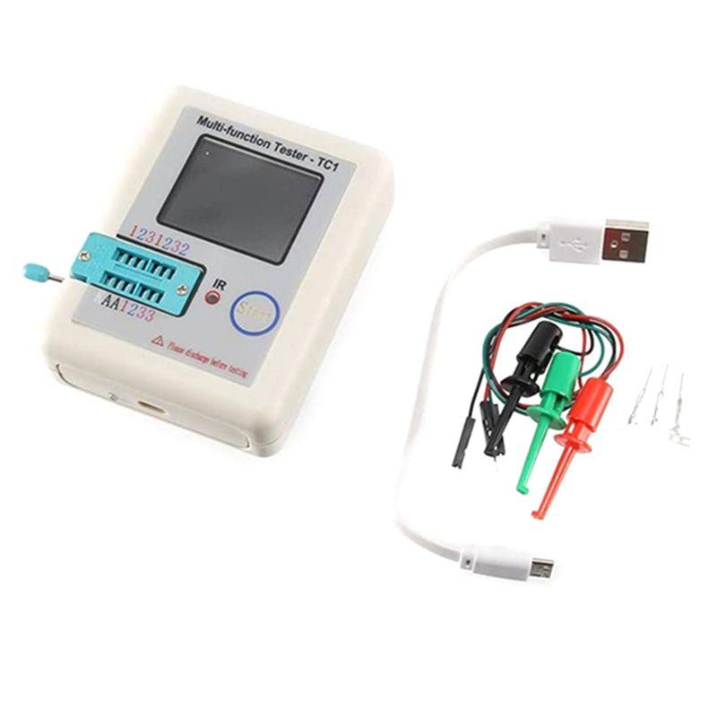 B69A Тестер Цветной Экран Тестер Транзисторный Тестер TFT Тестер Транзисторов Графический Дисплей белый