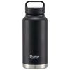 Insulated Stainless Steel Mug Bottle, 1000ml, with Screw Handle, Black, STSC10-A