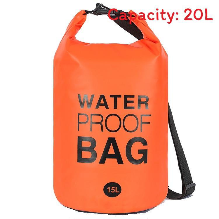Outdoor Waterproof Bag With Pvc Material For Camping Hiking Rafting And Travel