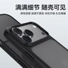 Mr. Blue Gorilla Matte Slim Armor Anti-drop Wear-resistant Phone Case for Apple 17Pro iPhone 17pro Protective Classic Black