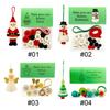 Fun Xmas Button Ornament Making Set DIY Craft Button Making Set DIY Button Xmas Ornament Kit for Holiday Teens Adults