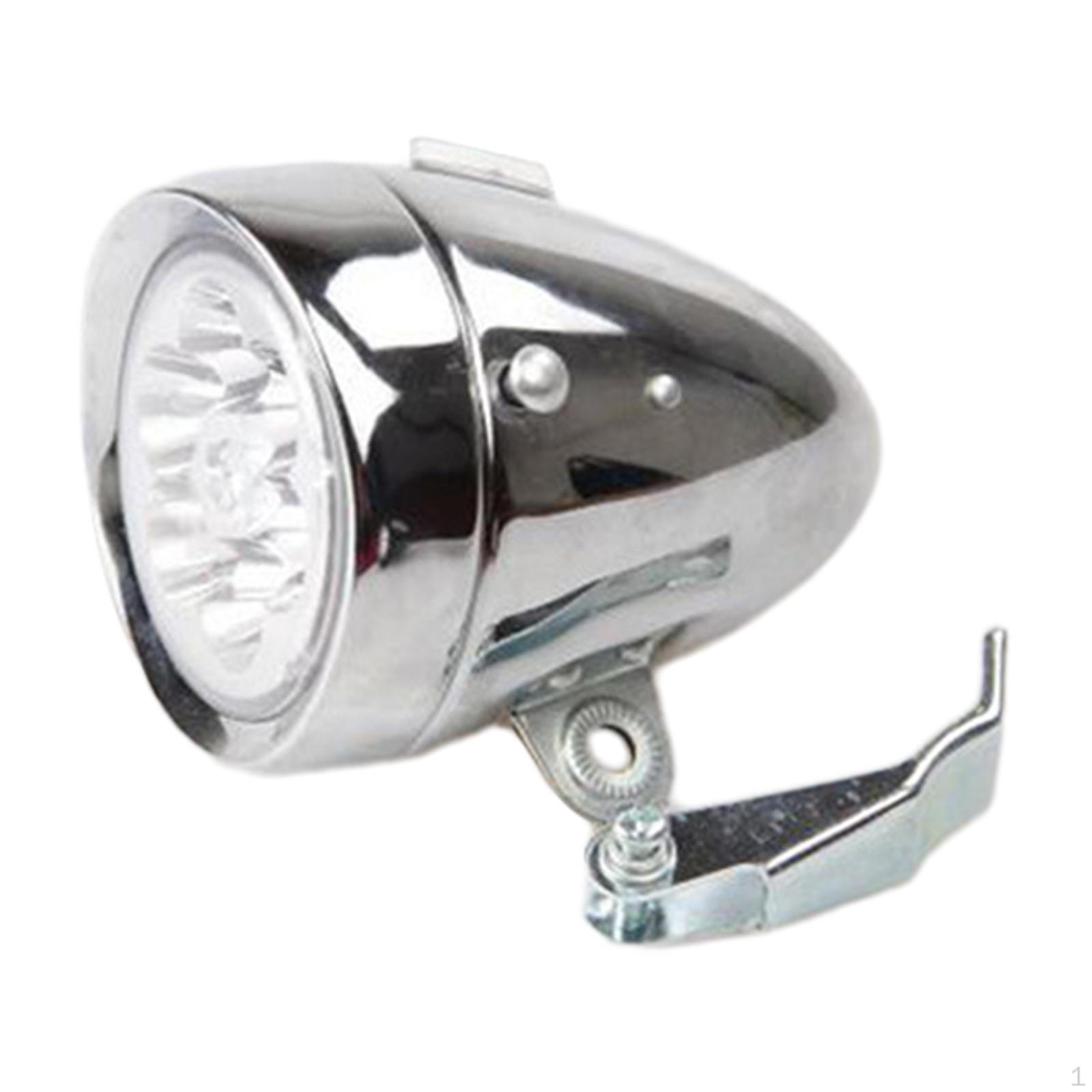 

Велосипедный передний фонарь, фара для велосипеда, водонепроницаемая, 6 светодиодов, современная лампа для гор серебряный