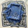 Design Druck Quadratisches Seidentuch Damen Halstuch Bandana Foulard Damen Schal Tücher Wickeltuch Kopf Haarband Krawatten