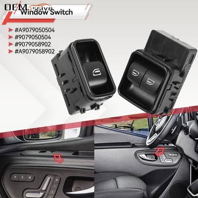A9079058902 A9079050504 For Mercedes-Benz A Class Sprinter 3.5T Van 907 910 2018-22 Power Master Window Switch Passenger Button