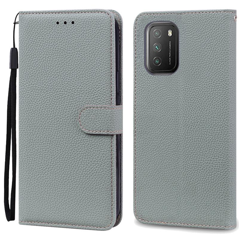 POCOM3 POCO M3 Etui Retro Lommebok Lær Flip Etui For Xiaomi Mi Poco M3 Pro Etui M3Pro 5G Telefondeksel Coque Fundas Capa