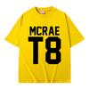 Singer Tate Mcrae T8 Graphic T Shirts Men Women Fashion Vintage Trend T-shirt Summer Male Casual Oversized Crewneck Short Sleeve