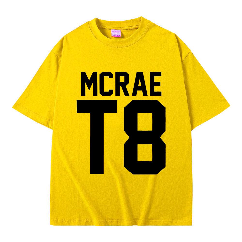 Singer Tate Mcrae T8 Graphic T Shirts Men Women Fashion Vintage Trend T-shirt Summer Male Casual Oversized Crewneck Short Sleeve