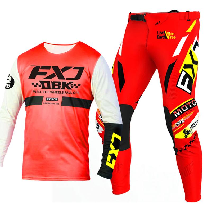 Motocross Gear Set for Kids 4 5 6 7 8 9 10 11 12 13 Years Youth Child Motorcycle Boy Girl Jersey Pant Kits Racing Suit Off-road Enduro MX MTB