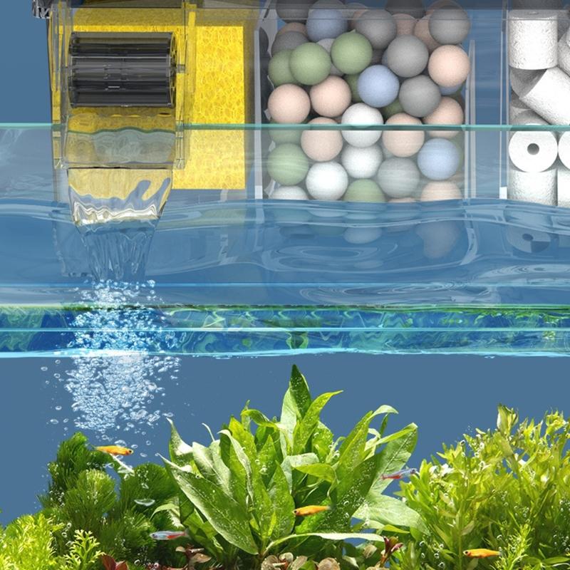 Quiet Water Pump With Triple Filtration System For Cleaning And Maintenance