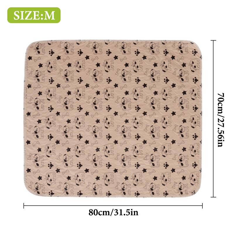 Welpenunterlagen mit Pheromonen, waschbare Welpenunterlagen, extrem strapazierfähige 4-lagige auslaufsichere Trainingsmatten mit rutschfester Unterseite