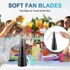 Retractable Fly Repellent Fan Electric Spinning Table Flying Fan Insect Repellent Fan  for Indoor
