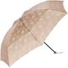 Lanvin Collection Umbrella with Cationic Jacquard Rose Made In 60cm Rib Length Large/Mini Pattern, Women's, Beige, Japan, (Free Size)