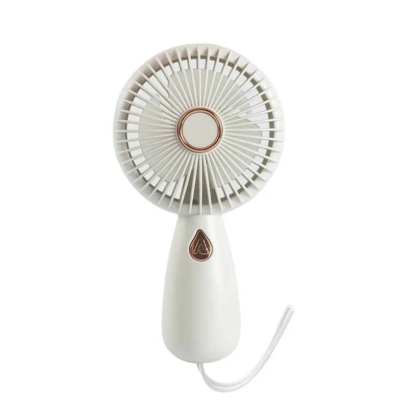 Hand Holding Fan Small USB Mini Handheld Small Fan Portable Portable Silent Office Desk Student On Dormitory Charging Outdoor