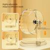 1Pc Transparent Hamster Running Wheel Toy Quiet Running Exercise Easy To Disassemble And Clean For Hamster Pets Accessories