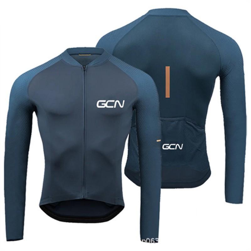 Men Women Cycling Jersey Long Sleeve Quick Dry Bamboo Fiber Bike Shirt Road Outdoor Sports