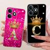 For OPPO Realme Note 80 Case 2026 New Cute Letters Crown Soft Silicone Phone Cover For Realme Note 80 4G Funda Note80 Back Cases
