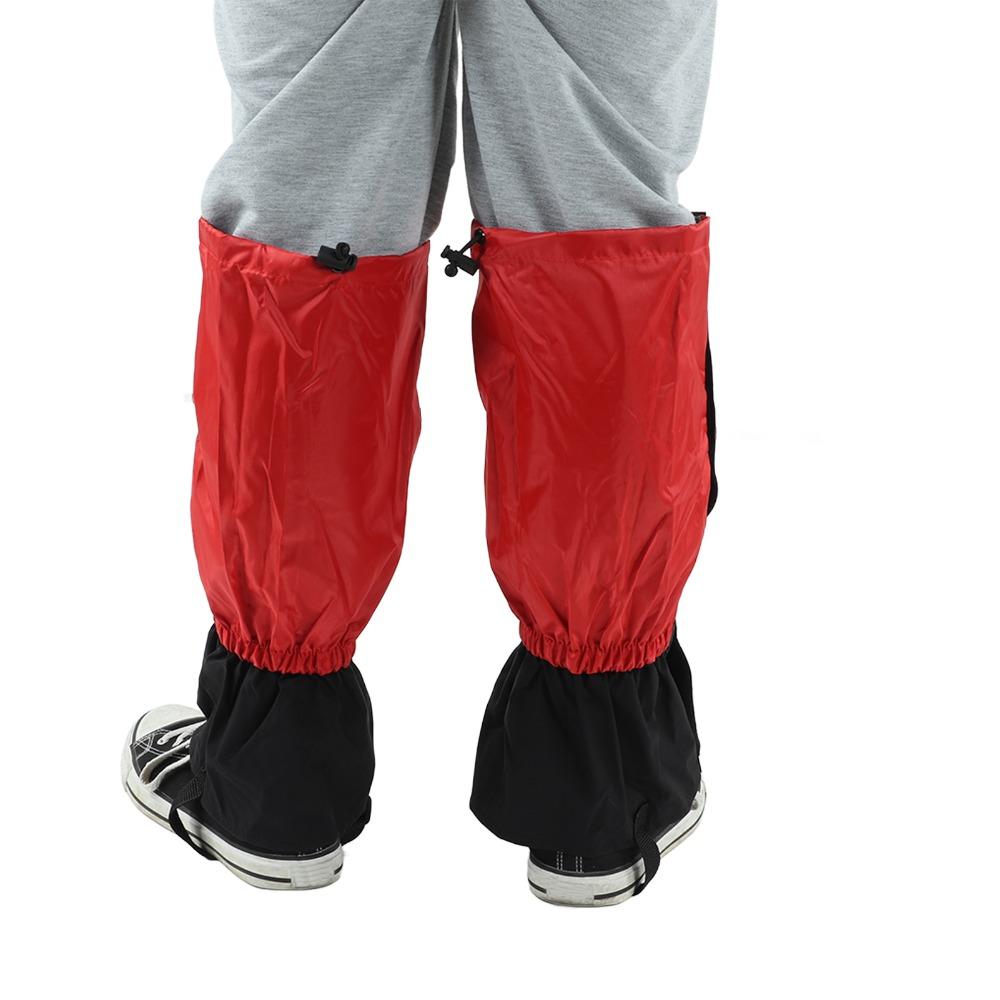 1 Pair Snowproof Waterproof Leg Gaiters 210T Oxford cloth Lightweight Shoe Gaiters  Men