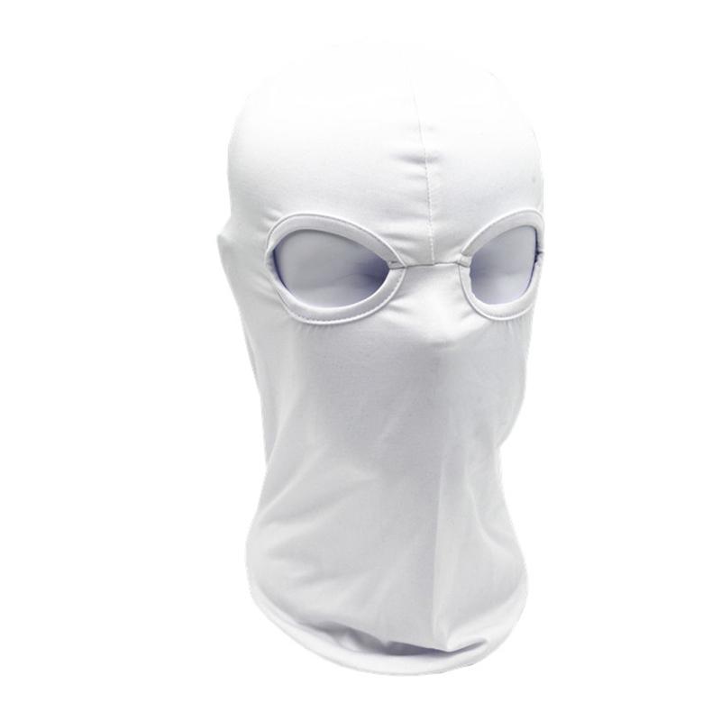 Casco da Equitazione Esterno Interno Moto 2 Fori Traspirante Passamontagna Integrale