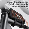 Fahrradtasche Mountainbike Rennrad Reflektierend Wasserdicht Oberrohrtasche Tragbare Aufbewahrung Vordere Rahmenstange Tasche Fahrausrüstung