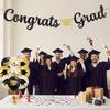Glitter Decor Graduation Party Banner Garland Graduation Hanging Banner  Photo Background