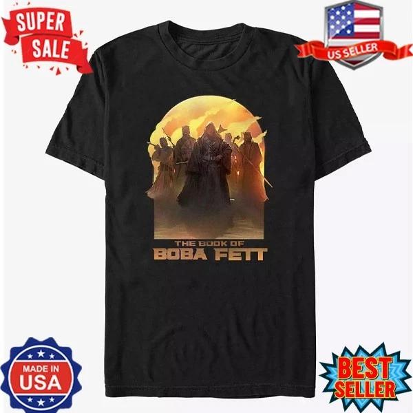 Star Wars Book Of Boba Fett Leading By Example T-Shirt S-5XL 4XL