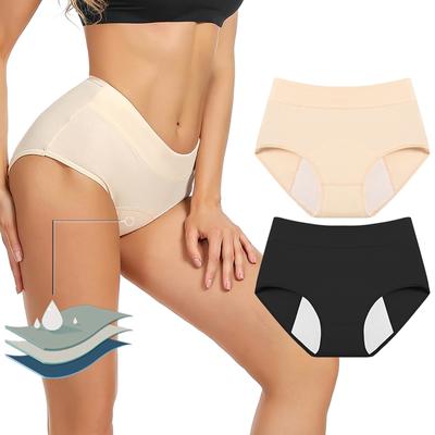 Menstruations-Baumwollslips Bequem Atmungsaktiv Dehnbar Damenunterwäsche