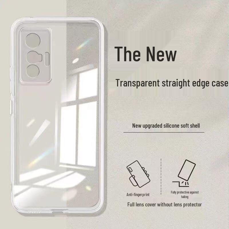 Vivo X70 Liquid Silicone Case - Solid Color, Full Coverage, Anti-Drop, Soft Edge