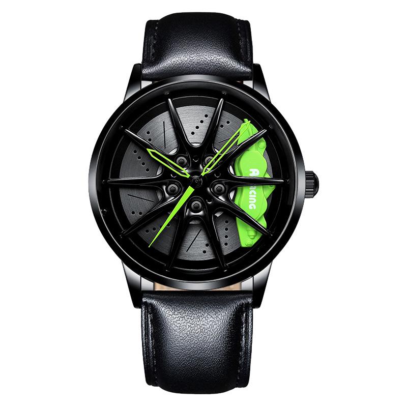 SVJ Watch RAYS-G25: Three-Dimensional Hollow Dial for Car Modification - Cultural Conceptual Mechanical Design