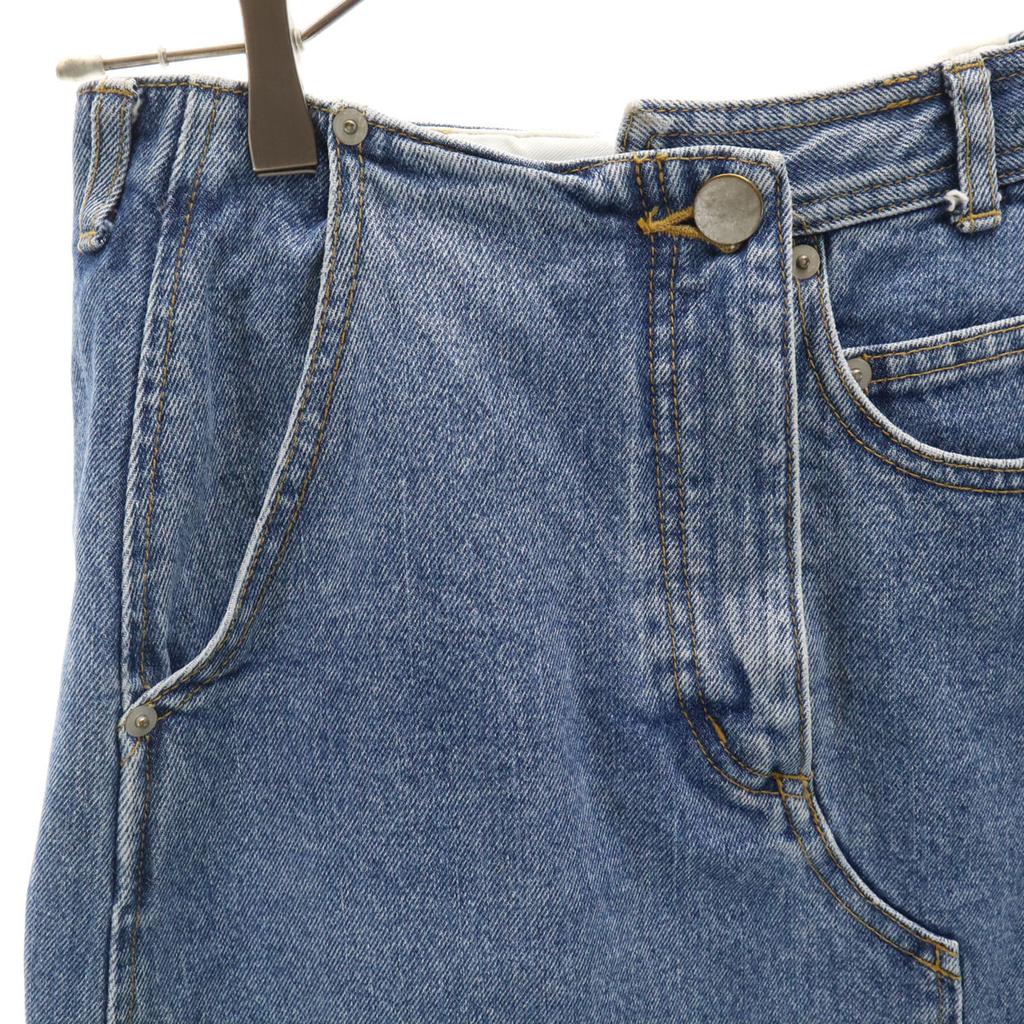 AULA Long length Ashime Denim skirt 1 Wash blue Women Used