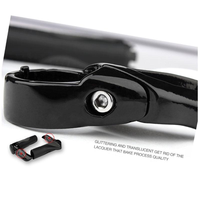 Mountain Bike Handlebar Grips Handle Bar Grip End LOCK-ON Ergonomic Bicycle Accessories