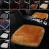 Car Accessories Long Plush Car Seat Cover Automotive Interior Warm Car Seat Cushion Washable Thick Square Cushion Car