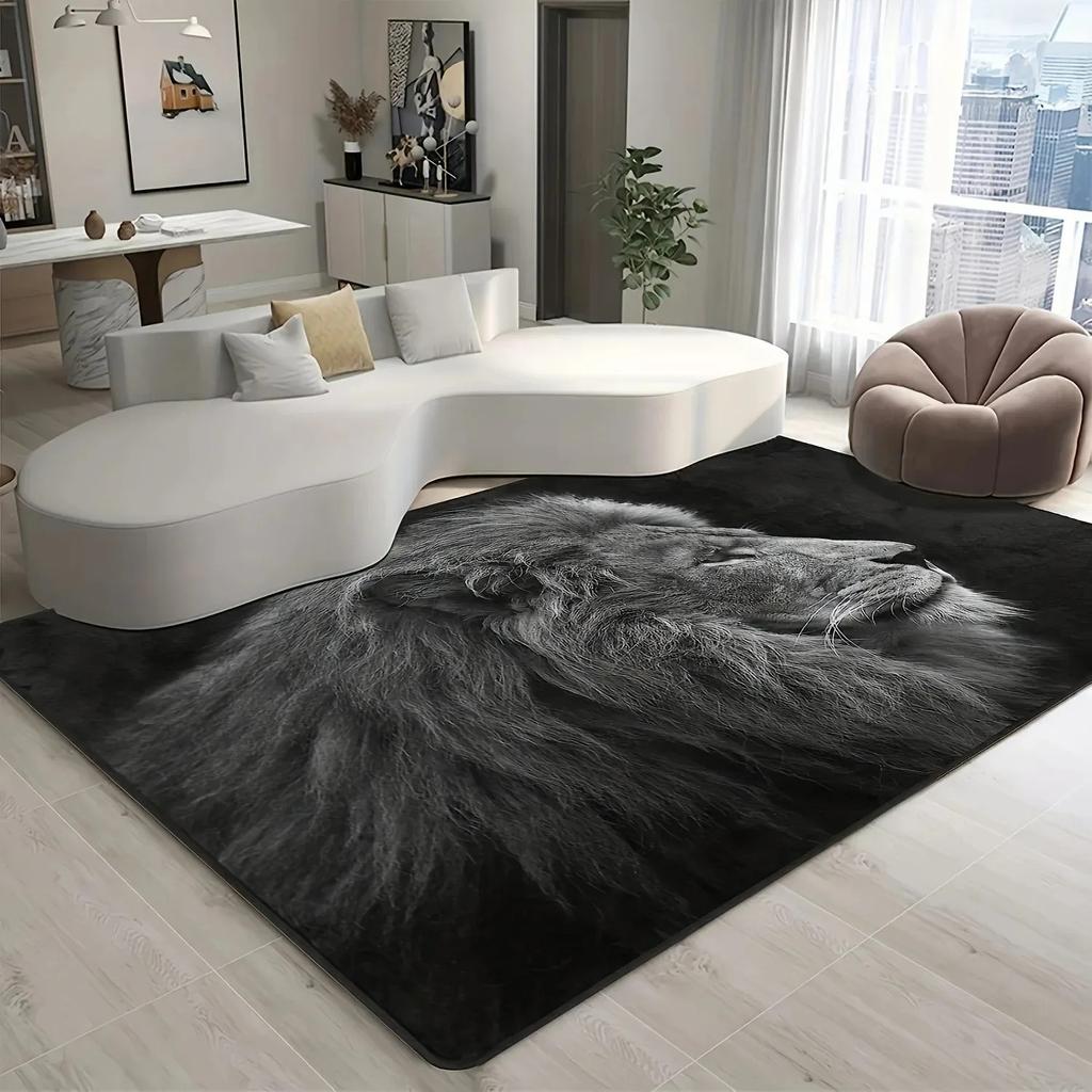 1PC Rose Pattern  Kitchen Rugs Non-Slip Home Door Mats Pop Design Bathroom Rugs Bath Mat Carpet for Home Sink Laundry Decor
