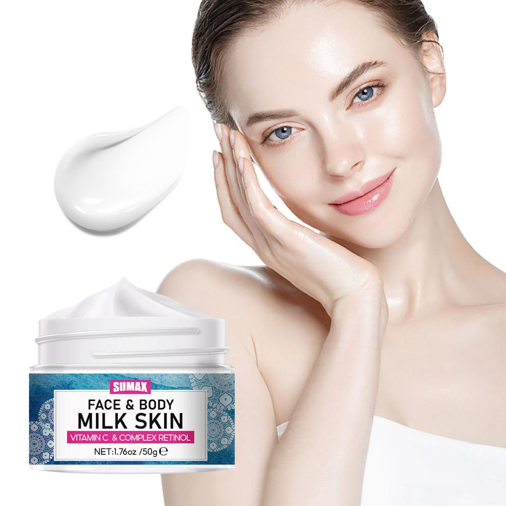 50g Small White Jar Facial Brightening Mooth Delicate Radiant and Translucent Rapid Absorption of Skin Retinol Anti Aging Serum