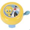 Quad - Kart - Buggy Tataway Cloche Vélo Enfant Fille Looney Tunes Métal Titi Sylvestre Bleu Jaune Vélo