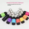 Mini Colorful Super Bright Flashlight Outdoor Home Portable Lighting USB Charging Keychain LED Waterproof Flashlight