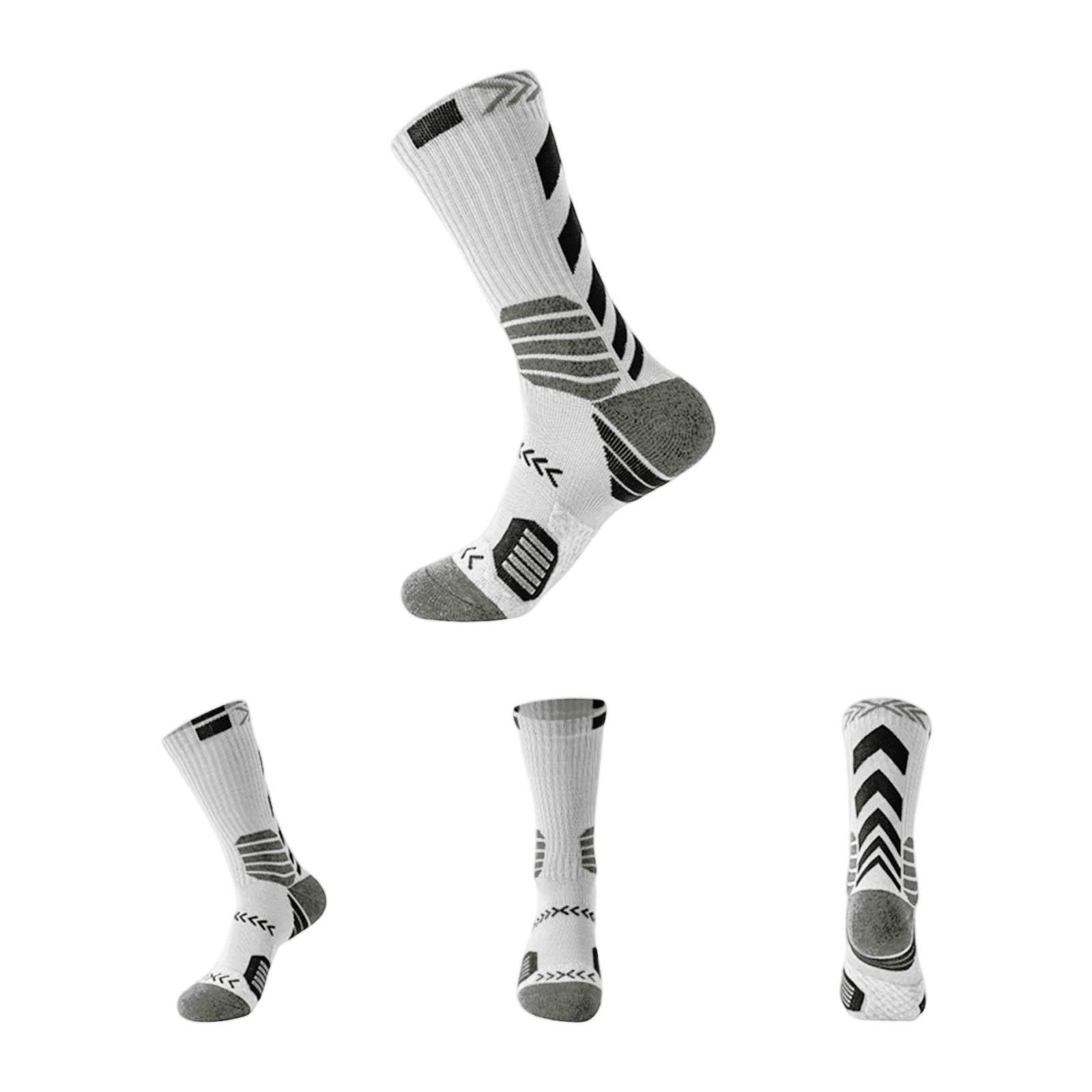 

Мужские баскетбольные носки, толстые носки с махровой подошвой One Size