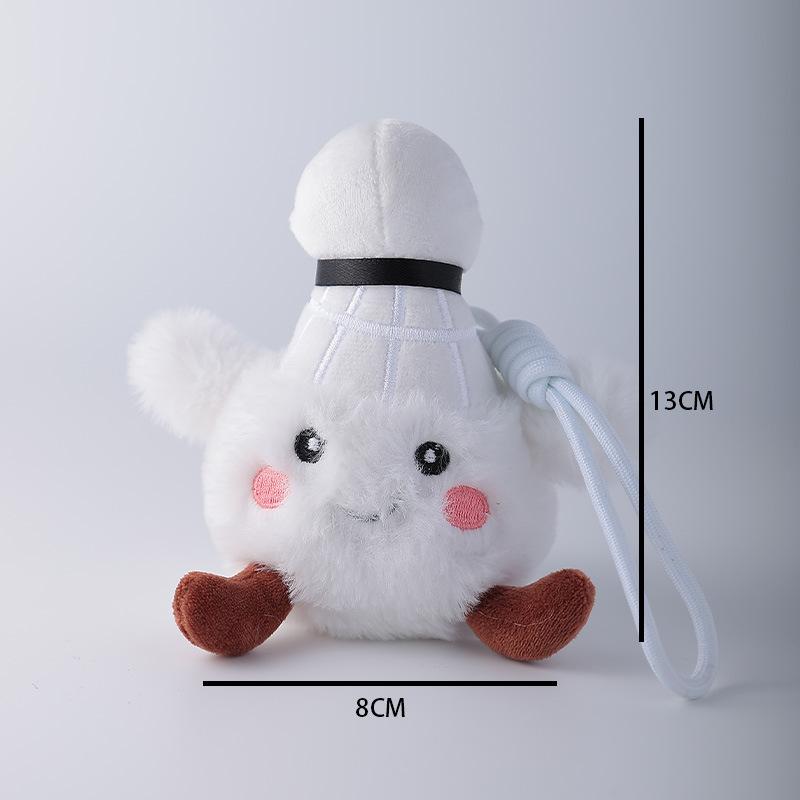 

Adorable Pouch Pendant Present Latest Badminton Adorable Plush Fufu Plush Pendant Figure Present For Friends And Girlfriends 2026