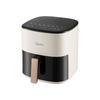 Midea MF-KZC5388 Air Fryer with AI Cooking, No Flip Needed, Touch Control, Visible Window