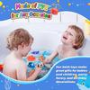 Anzmtosn Water Bath Toys Swimming Pool Baby's Shower Time Cute Fish Toys Happy Water Squirt Spray Bathtub Baby Children Educational Learning Toys,