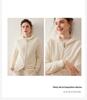 Women's Thickened Double Zipper Cashmere Cardigan - Solid Color, Loose Fit, Slimming Knit Hoodie for Autumn and Winter.