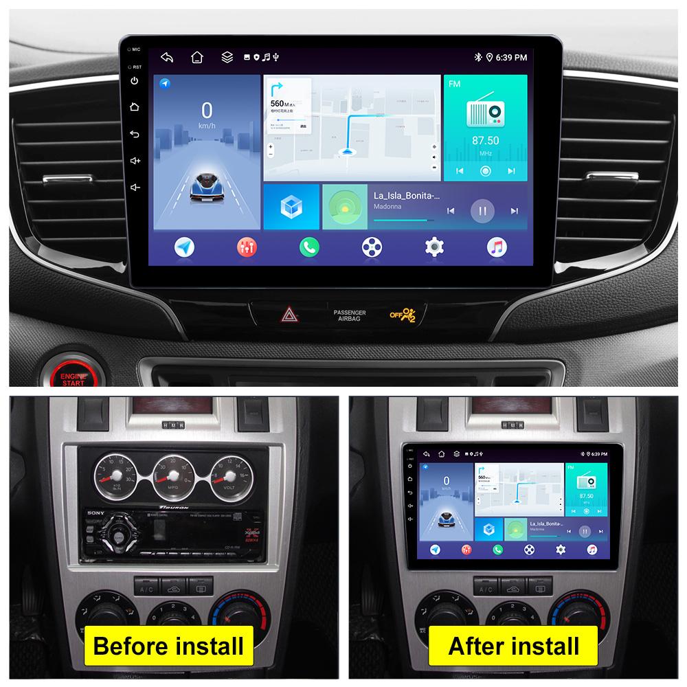 2 დინი Android მანქანის რადიო JEEP Compass-ისთვის 2009-2016 ეკრანი GPS ნავიგაცია მულტიმედიური პლეერი ავტო აუდიო სათავე განყოფილება ავტორადიო სტერეო