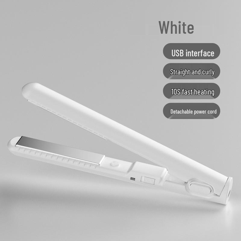 Wireless USB Portable Curling & Straightening Wand for Home & Travel