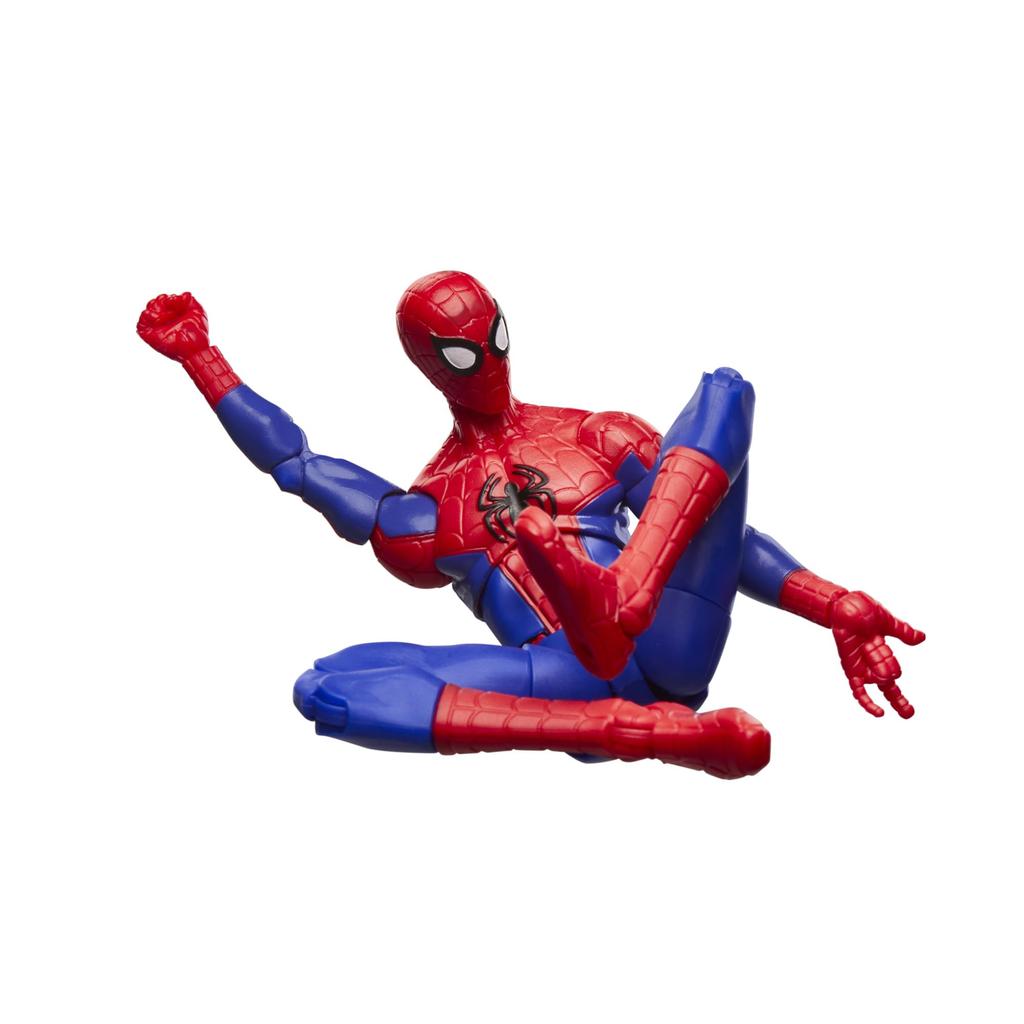Hasbro Marvel Legends Series Peter Parker, Spider-Man: Across the Spider-Verse Collectible 15cm Action Figure F9173, Authentic