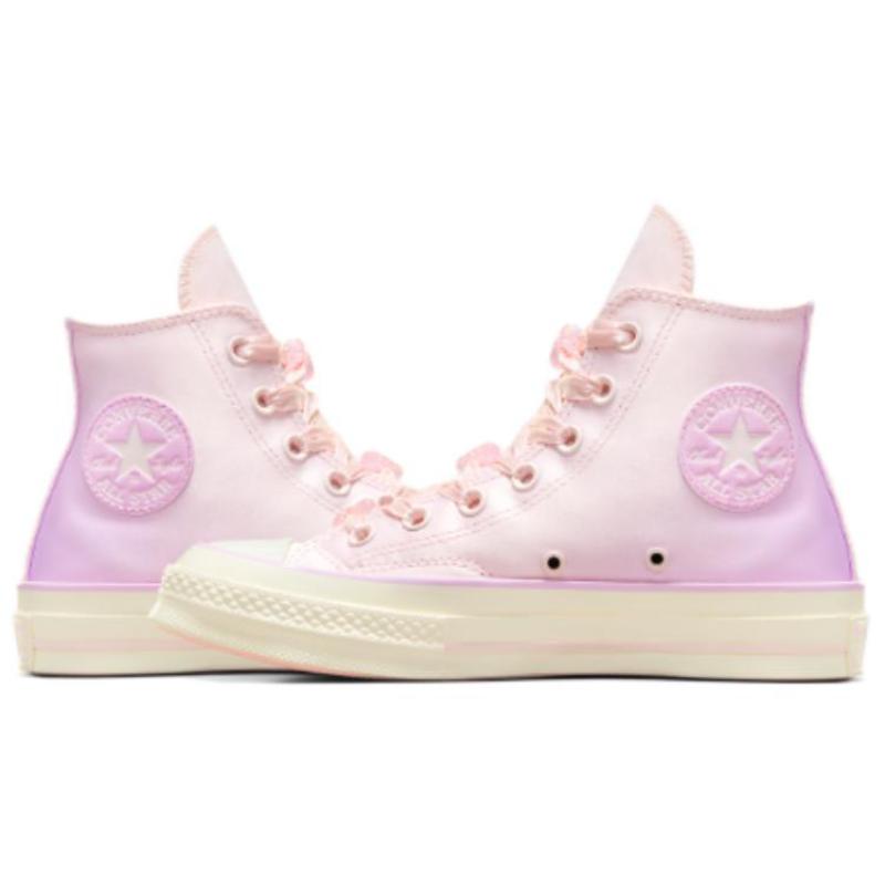 Converse Chuck 70 Non-Slip Abrasion High Top Espadrilles Women's Pink
