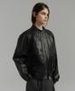 Aubour Vector Leather Jacket (Black)