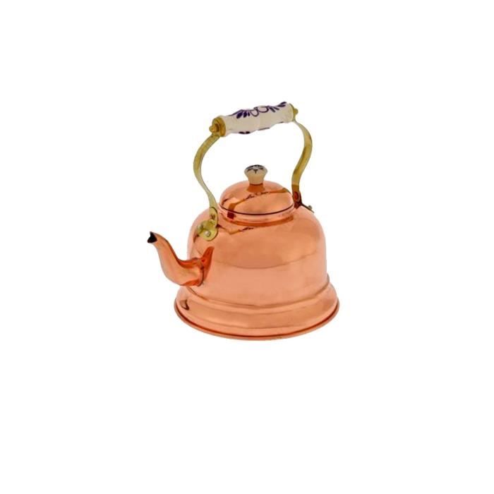 Bouilloire - ICH-ZAPFE.DE - 1.5 Litres - Cuivre - Maintien au chaud - Système anti-calcaire