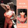 Sexy Hollow Out Open Crotch Mesh Bodysuit Intimate Lingerie For Women